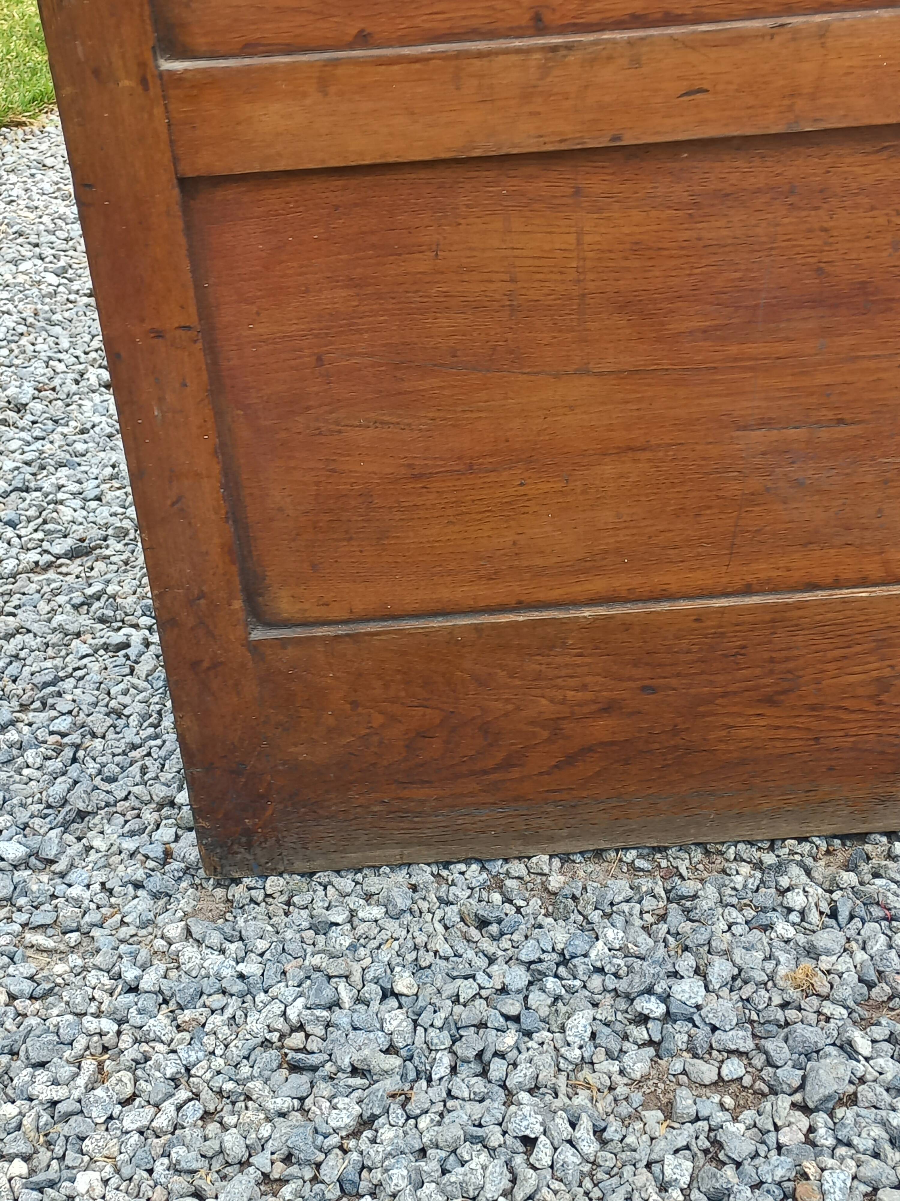 Oak craft cabinet with 5 drawers from the 1930s/1950s