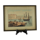 Lithograph seen from Weymouth Harbour - William Daniell - 19th century