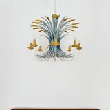 Grand lustre italien Hollywood Regency par Hans Kögl