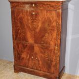 Charles X Secretary in Mahogany and Maple, early 19th century