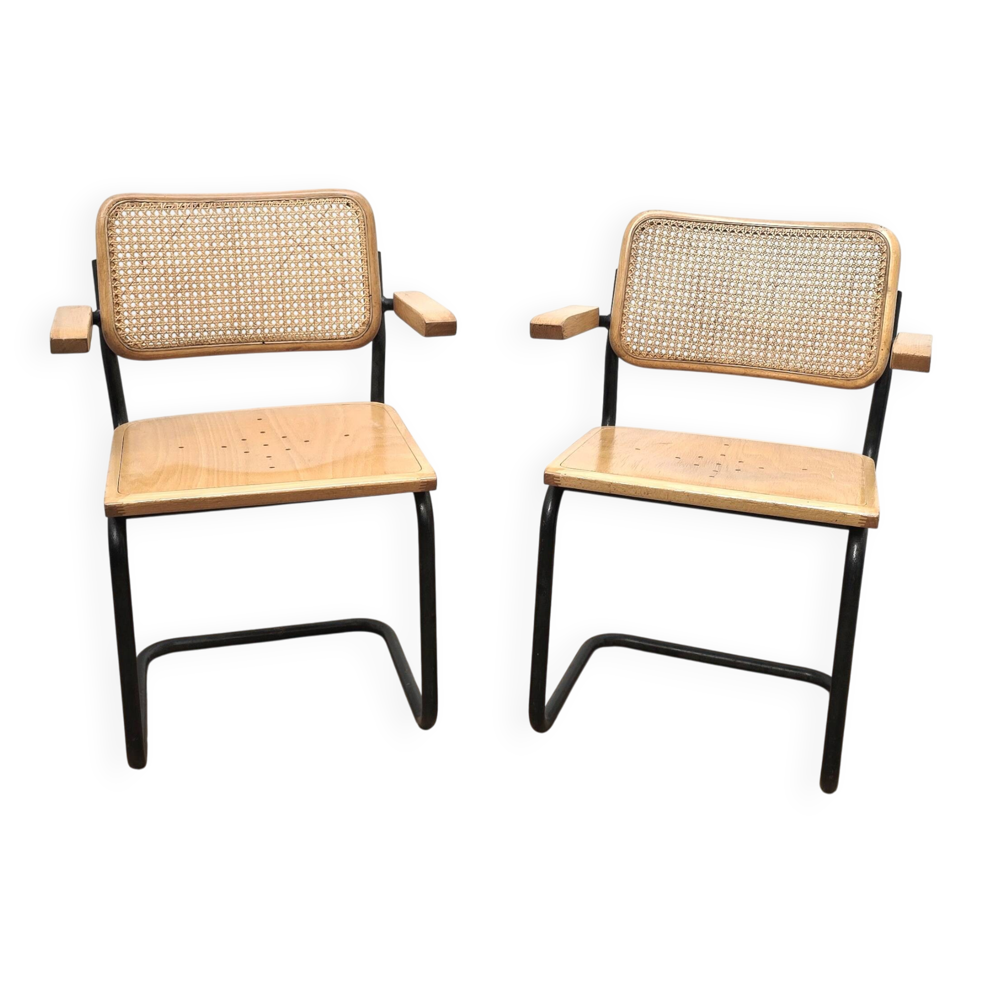 Pair of Cesca B32 chairs
