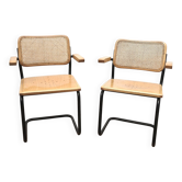 Pair of Cesca B32 chairs