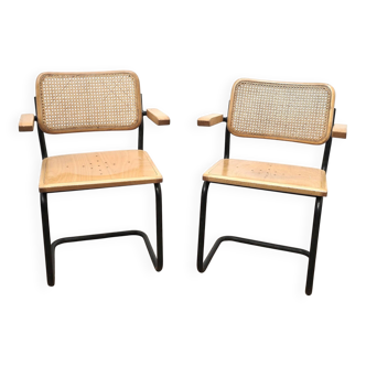 Pair of Cesca B32 chairs