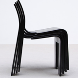 Set of 4 chairs by Gijs Bakker 1970