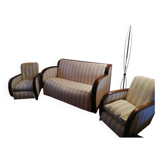 complete art deco living room