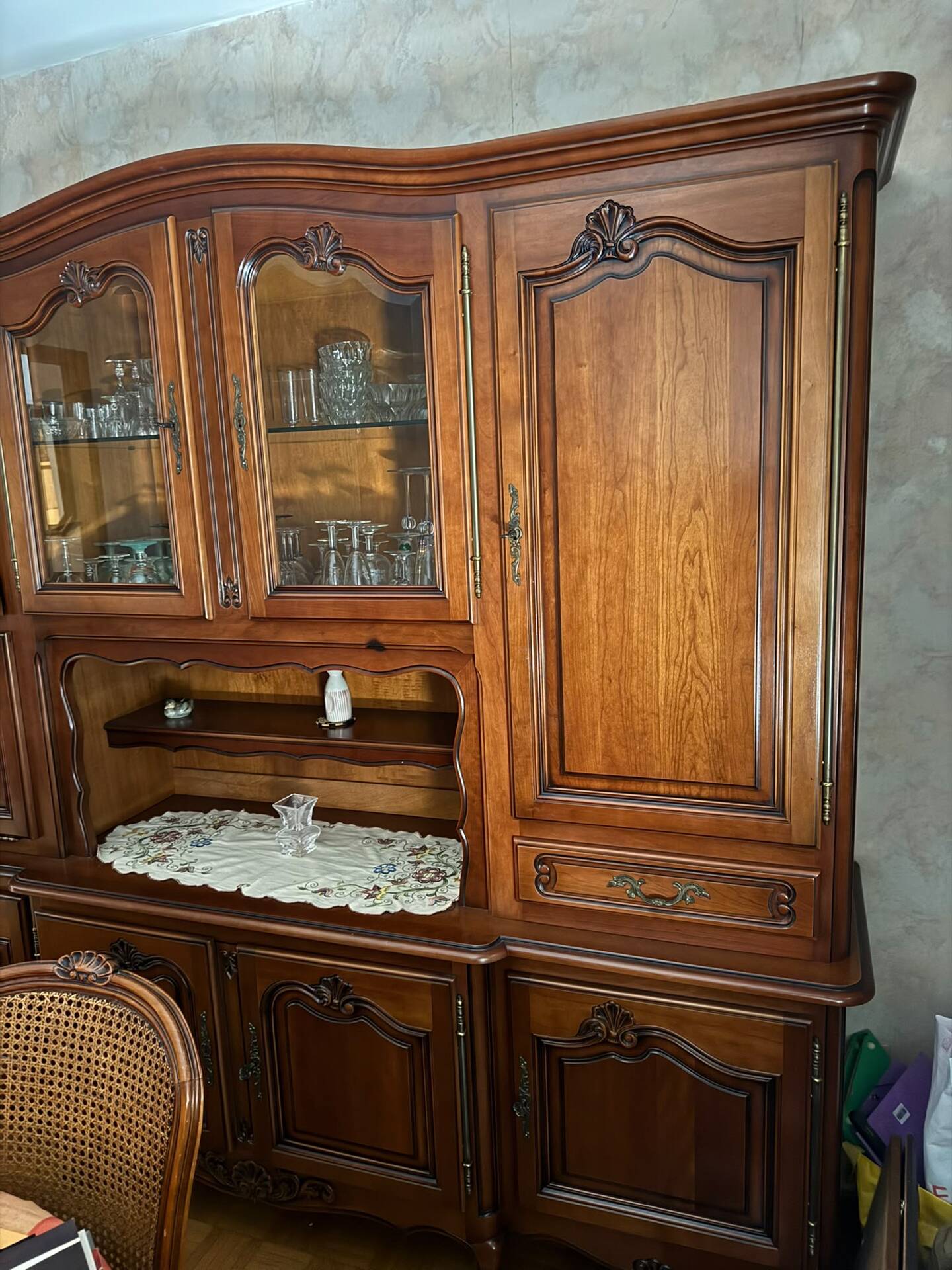 Cherry wood sideboard