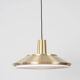 Vintage Danish pendant lamp by Nordisk Solar, 1960s.