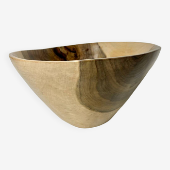 Large wooden bowl