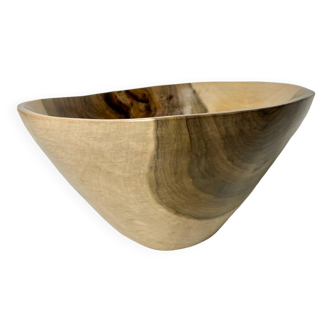 Large wooden bowl