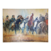 Painting – Riders & Horses, Béatrice Farge
