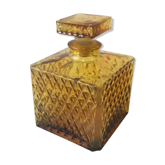 Carafe whisky en verre vintage