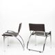 Ensemble de 4 chaises « Lira » de Gae Aulenti – années 1970
