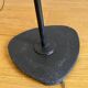 Wrought iron and brass floor lamp - Sweden, 1940s/1950s