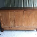 Vintage René Gabriel buffet in oak called disaster victims (reconstruction)