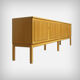 German oak wood sideboard, model Sylt, 1960s