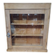 Vitrine murale rustique