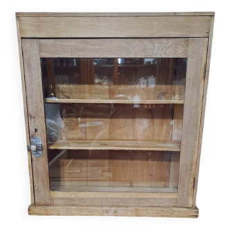 Vitrine murale rustique