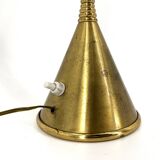 Mid century brass table lamp model Clessidra by Angelo Lelli for Arredoluce