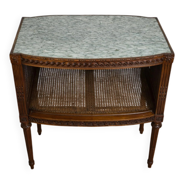 serving table / accent furniture in Louis XVI style – marble top