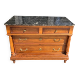 Antique chest of drawers on top
