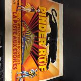 Affiche ancienne cirque pinder ortf la piste aux étoiles