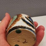 Noomi Backhausen for Søholm table lighter in glazed stoneware. 1960s