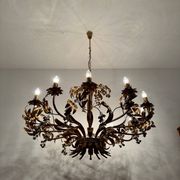 Stunningly Large Italian Hollywood Regency Chandelier by Hans Kögl