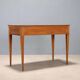 Antique Directoire writing desk in mahogany, Italy, 19th century.