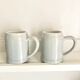 Pair of stoneware mugs