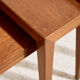 Tables gigognes modèle 163 en teck par Severin Hansen pour Haslev Møbelfabrik, ensemble de 3