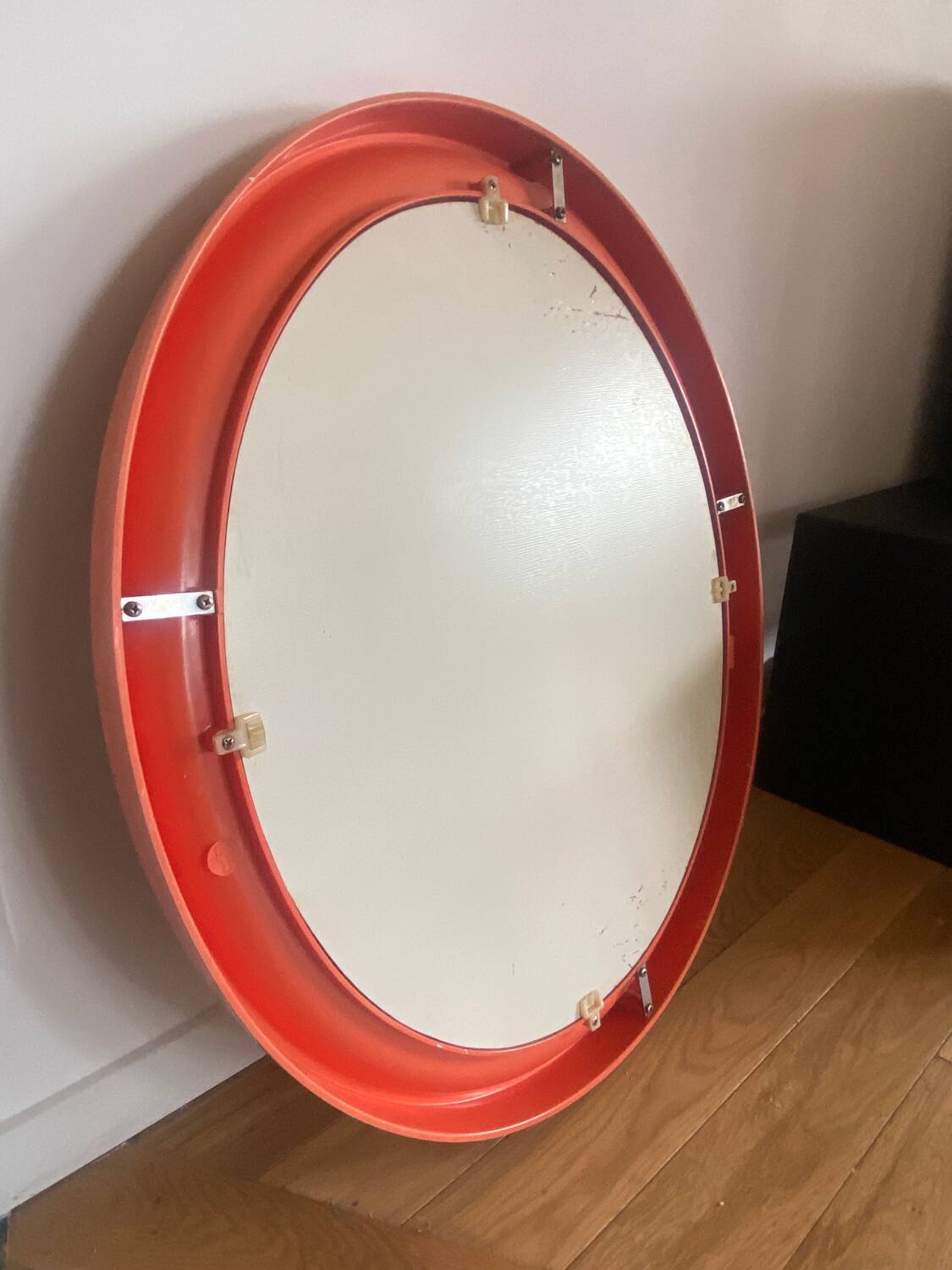 Carrara & Matta Orange Bakelite Mirror