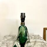 Lovely vintage table lamp by Val St Lambert