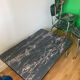 4 chairs and marble effect Formica coffee table
