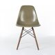 Raw Umber Herman Miller Vintage Original Eames DSW Side Shell Chair