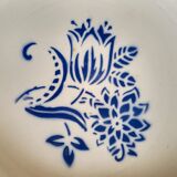 Set of two hollow plates Sarreguemines Canebiere vintage