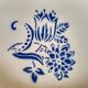 Set of two hollow plates Sarreguemines Canebiere vintage