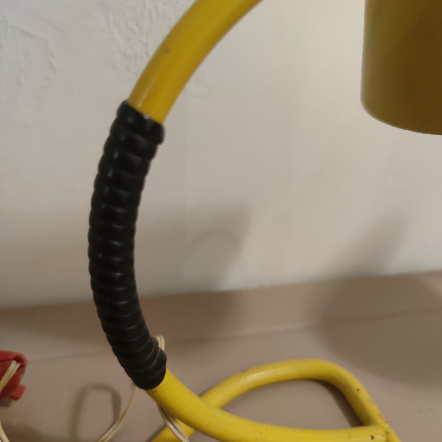 Lot 2 vintage lamps 1950s