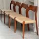 Dining chairs, model 71, by Niels Otto Møller, 1950s, set of 4