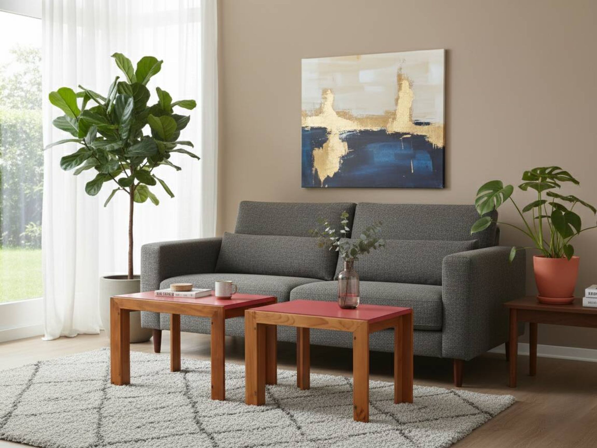 Afra & Tobia Scarpa Mod. 778 coffee tables for Cassina 1970s
