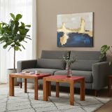 Afra & Tobia Scarpa Mod. 778 coffee tables for Cassina 1970s