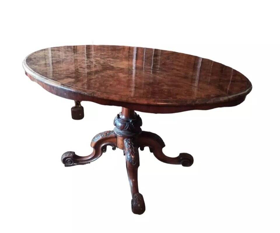 Grande table inclinable - Angleterre du 19ème siècle en acajou massif et lo