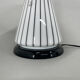 1980's Italian Mushroom Vetri Murano Glass Table Lamp by ZONCA, Labeled