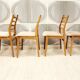 4 vintage chairs