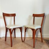 Pair of Baumann bistro chairs