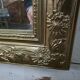 Antique Napoleon III gilded mirror