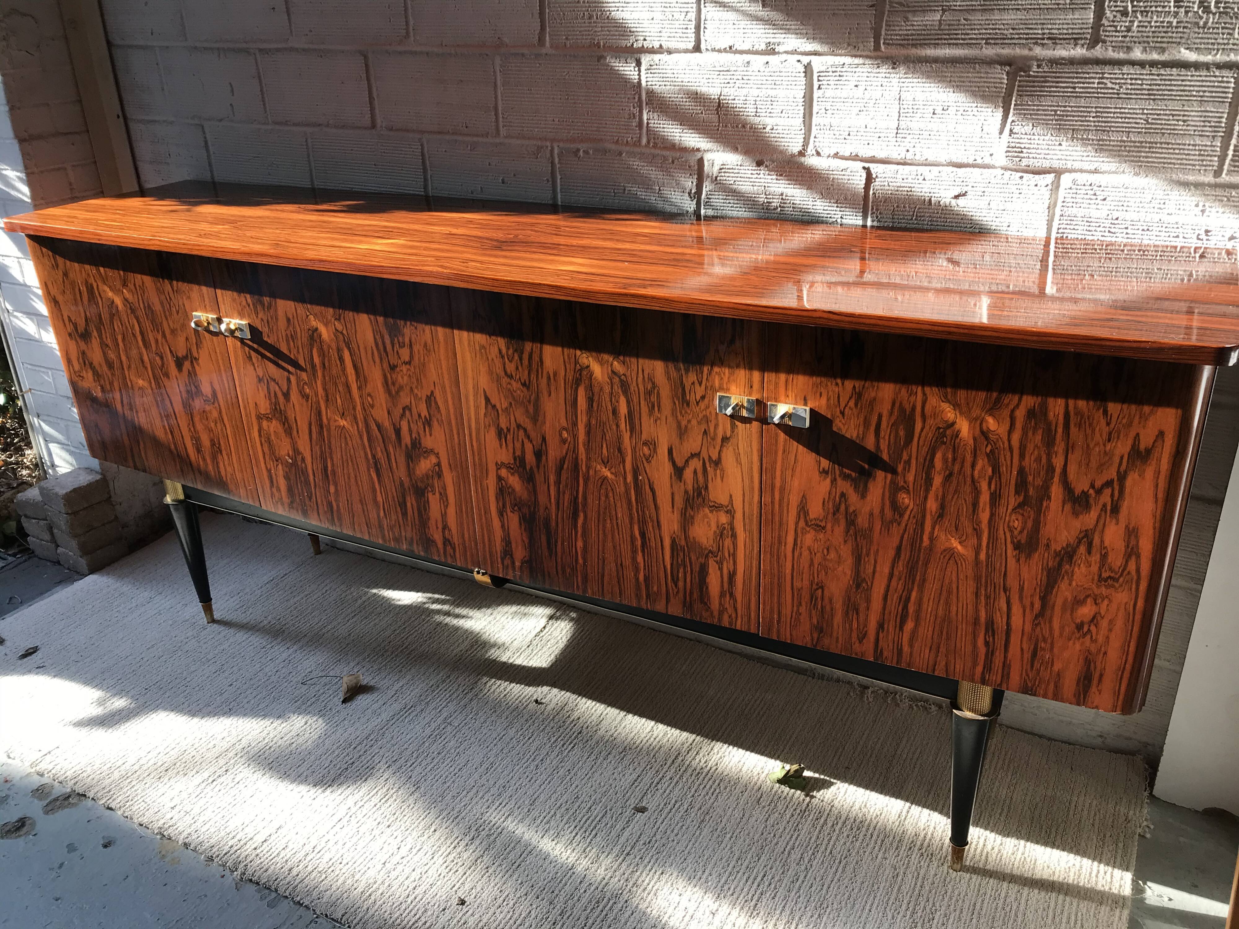 Rosewood buffet line 1960