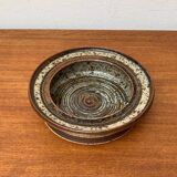 Danish studio pottery bowl from the mid-century by Erik Askholm, 1960s