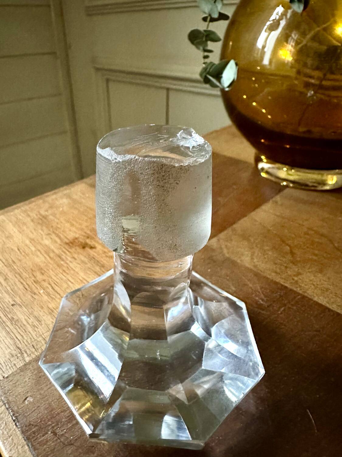 Baccarat crystal whisky decanter, perfection model