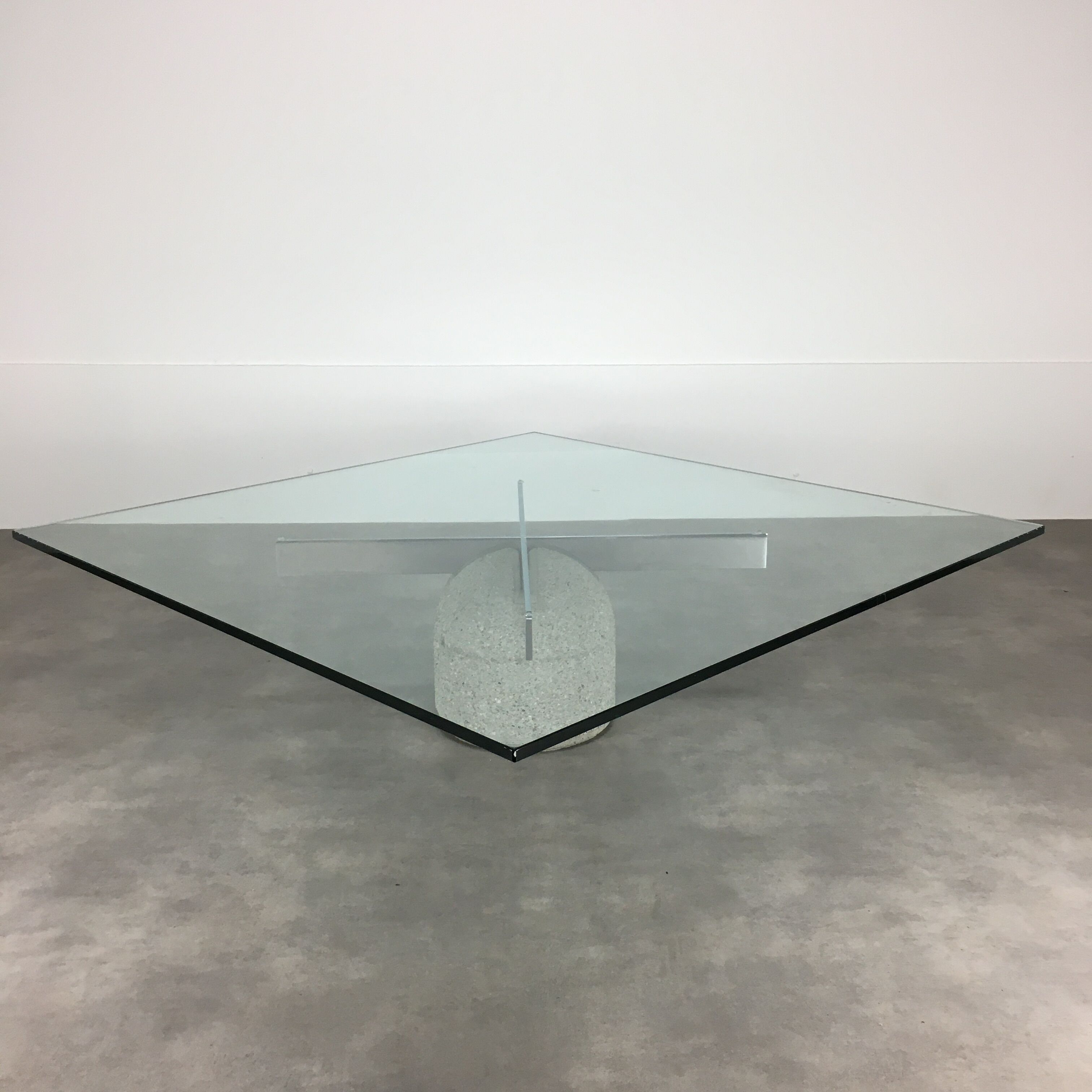 Paracarro coffee table by Giovanni Offredi for Saporiti, Italy 1970