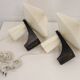 Pair original Le Klint 204 “Mushroom” lamps, designed by Vilhelm Wohlert